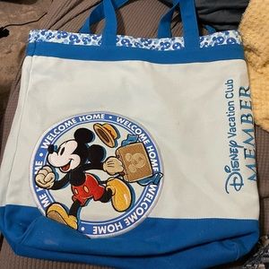 Disney Vacation Club Zipper Tote